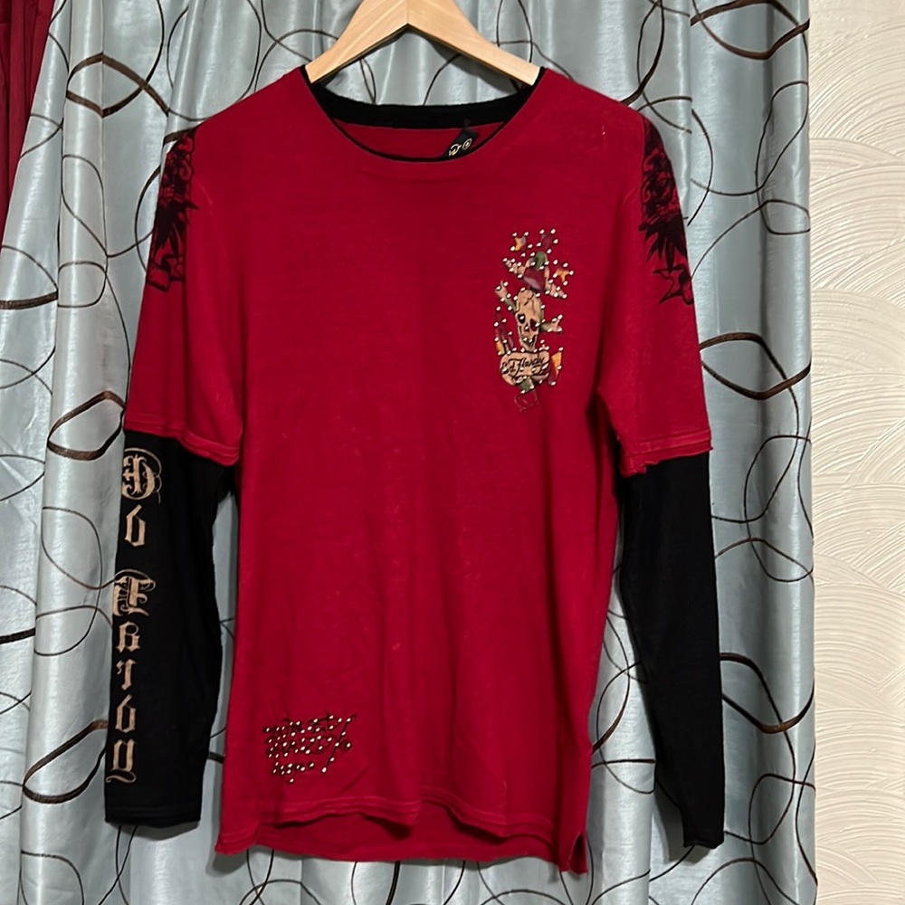 Ed Hardy sweater with cashmere